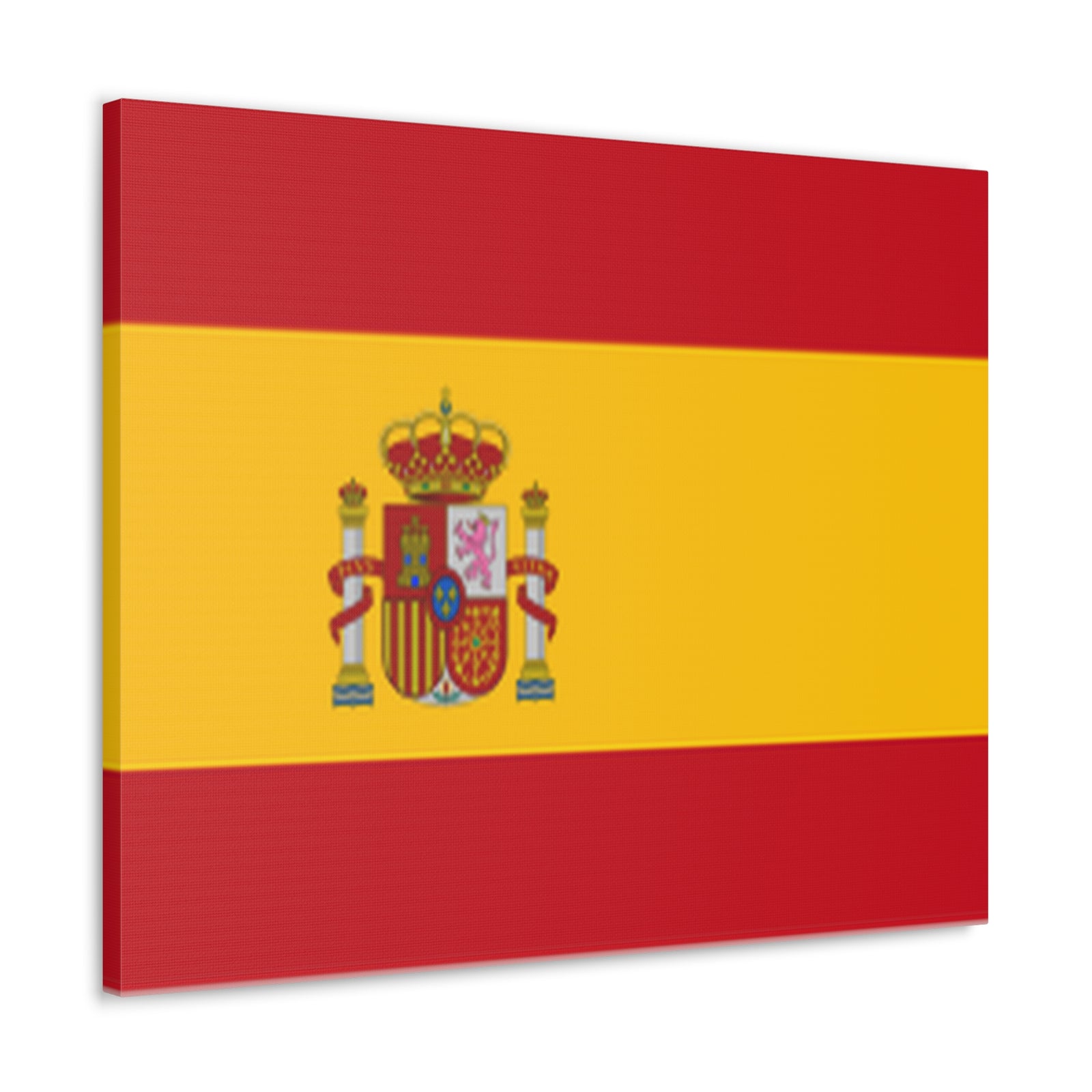 Spain Country Flag Canvas Vibrant Wall Art Unframed Home Decor-Express Your Love Gifts