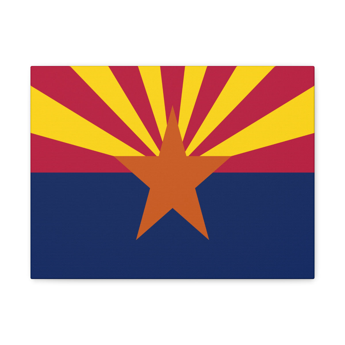 Arizona State Flag Canvas Vibrant Wall Art Unframed Home Decor-Express Your Love Gifts