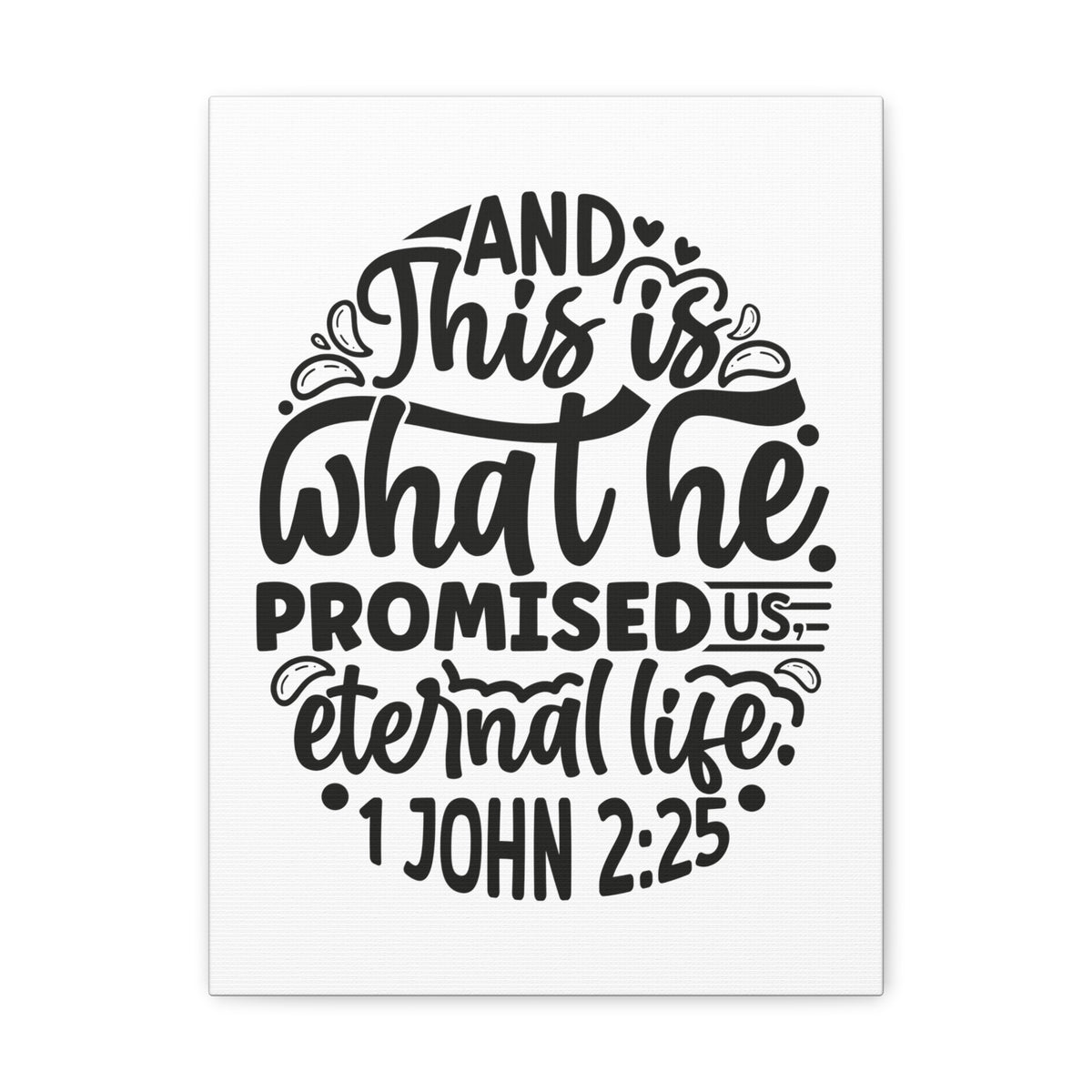 Scripture Walls Joshua 24:15 Serve The Lord Bible Verse Canvas Christian Wall Art Ready to Hang Unframed-Express Your Love Gifts