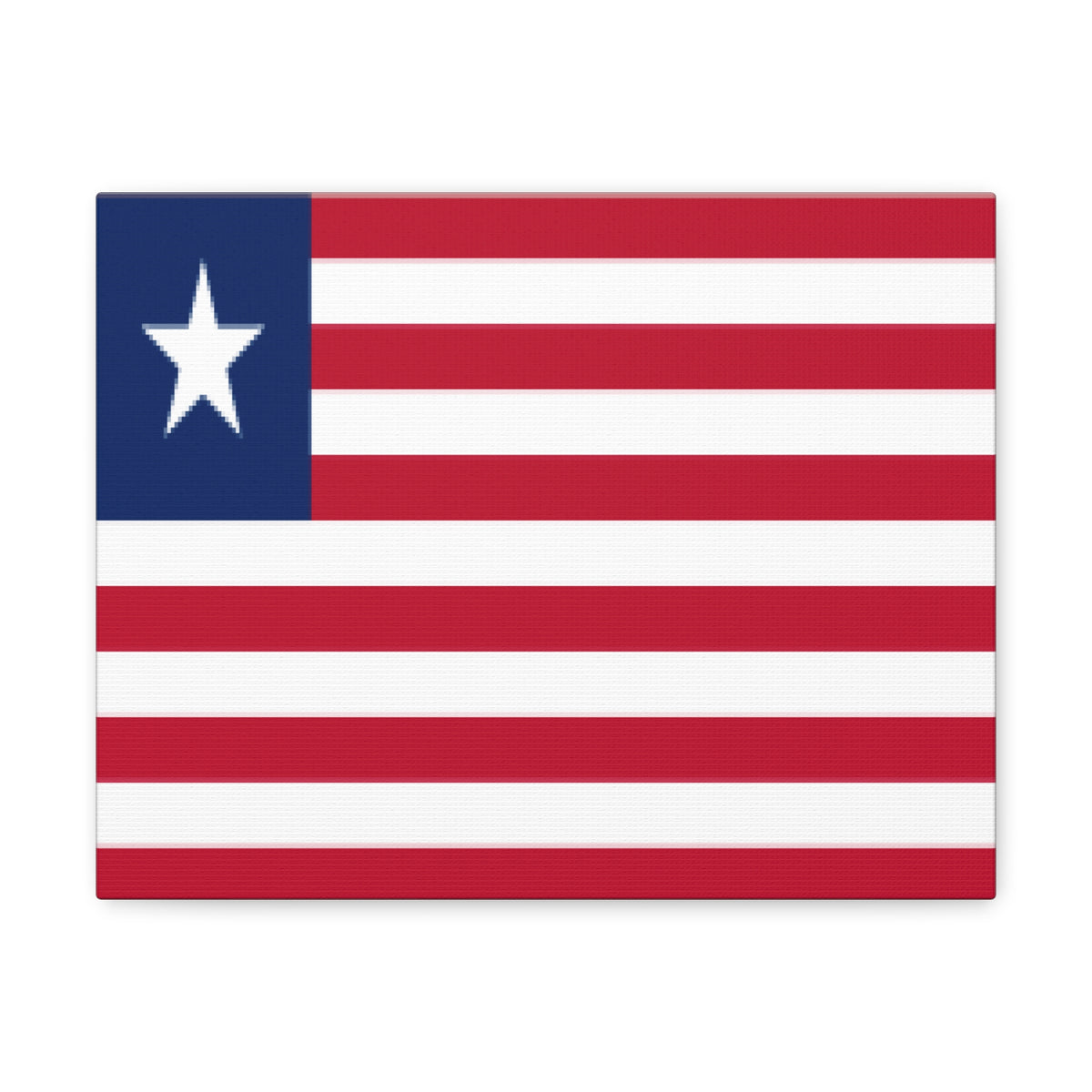 Liberia Country Flag Canvas Vibrant Wall Art Unframed Home Decor-Express Your Love Gifts