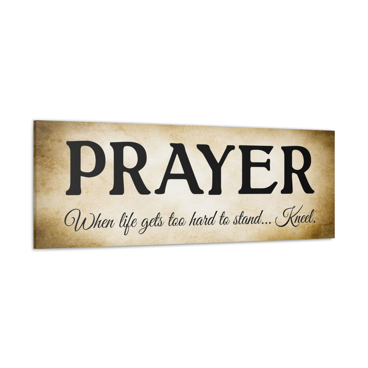 Scripture Walls Prayer Gold Bible Verse Canvas Christian Wall Art Ready to Hang Unframed-Express Your Love Gifts