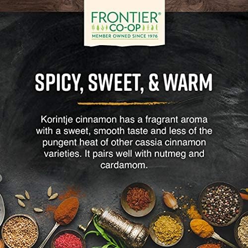 Frontier Herb Organic Ground Cinnamon, Non-Irradiated, Non-GMO, 16 oz 2 Pack-Express Your Love Gifts