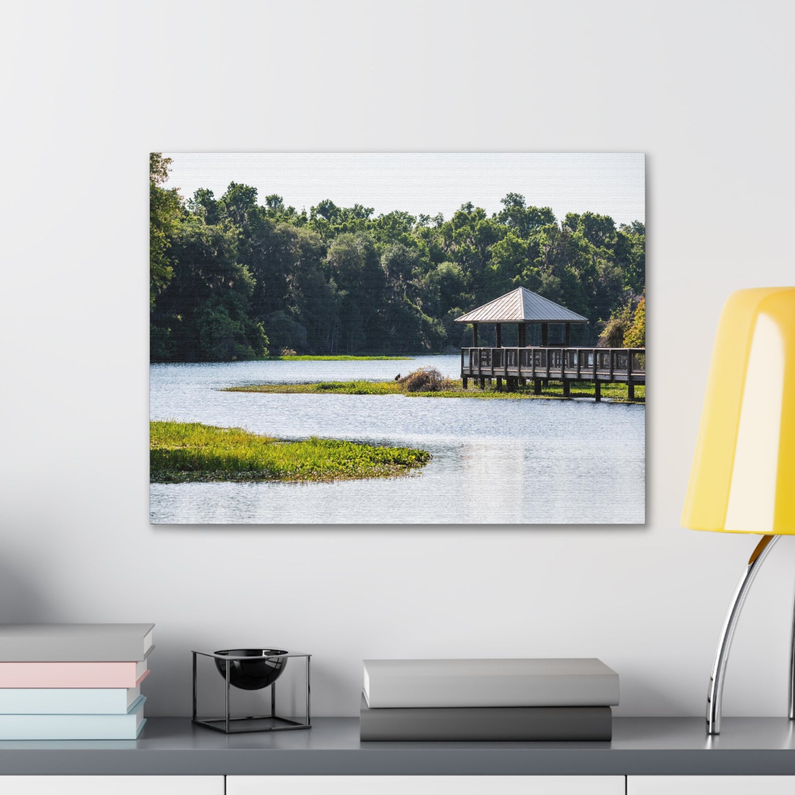 Prairie Lakes Park Canvas Wall Art for Home Decor Ready-to-Hang-Express Your Love Gifts