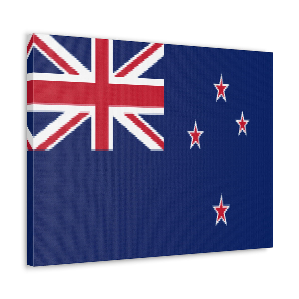 New Zealand Country Flag Canvas Vibrant Wall Art Unframed Home Decor-Express Your Love Gifts