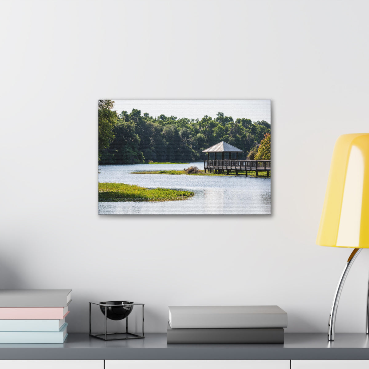 Prairie Lakes Park Canvas Wall Art for Home Decor Ready-to-Hang-Express Your Love Gifts