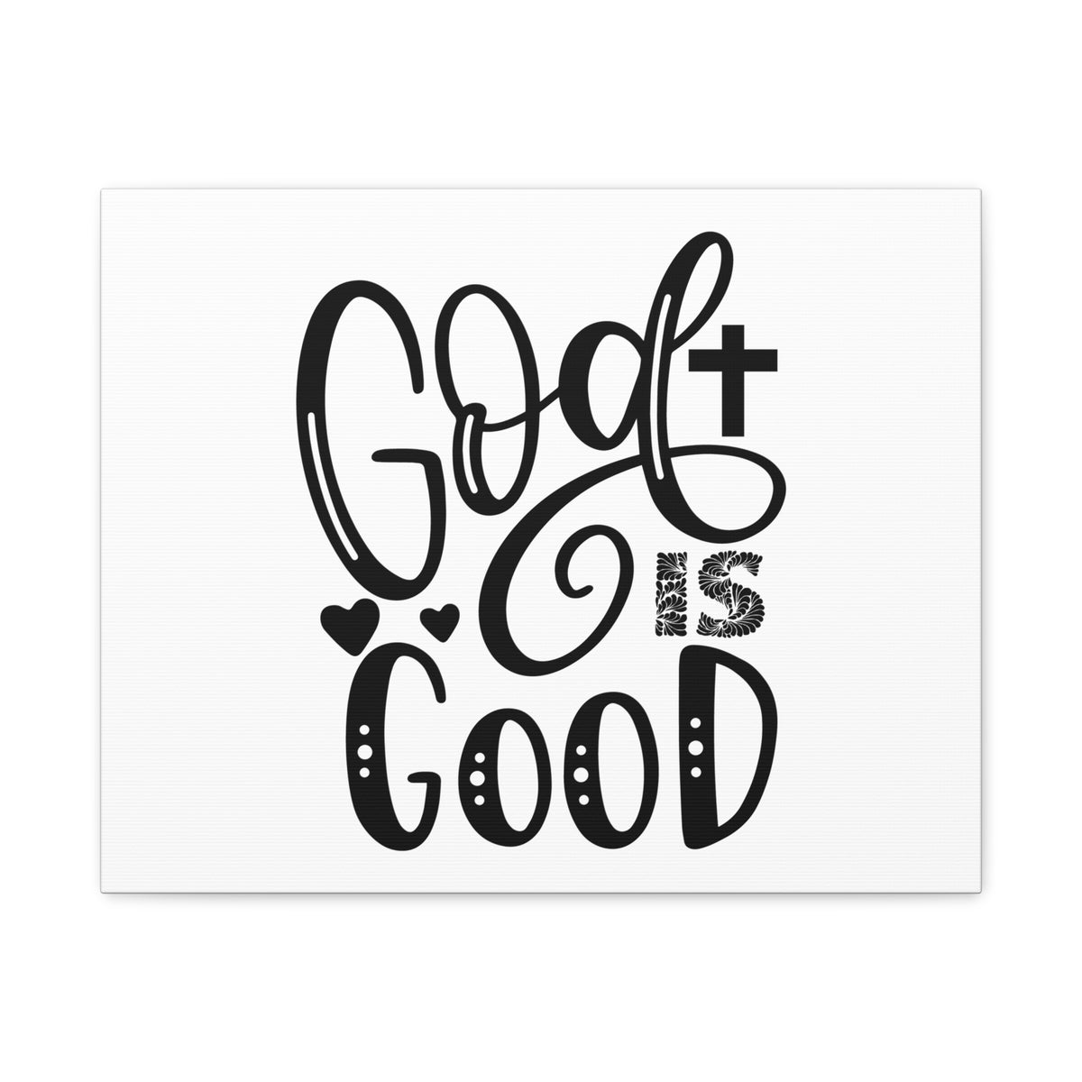 Scripture Walls God Is Good Psalm 103:8 Christian Wall Art Print Ready to Hang-Express Your Love Gifts