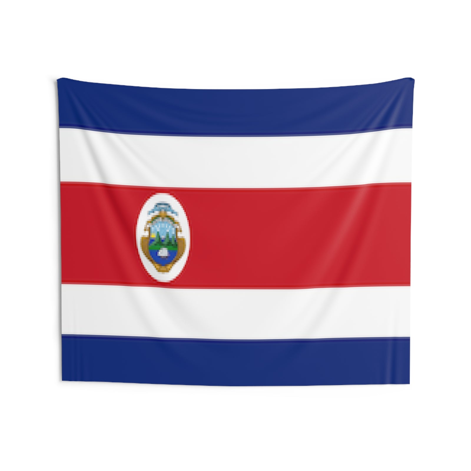 Costa Rica Country Flag Wall Hanging Tapestry-Express Your Love Gifts