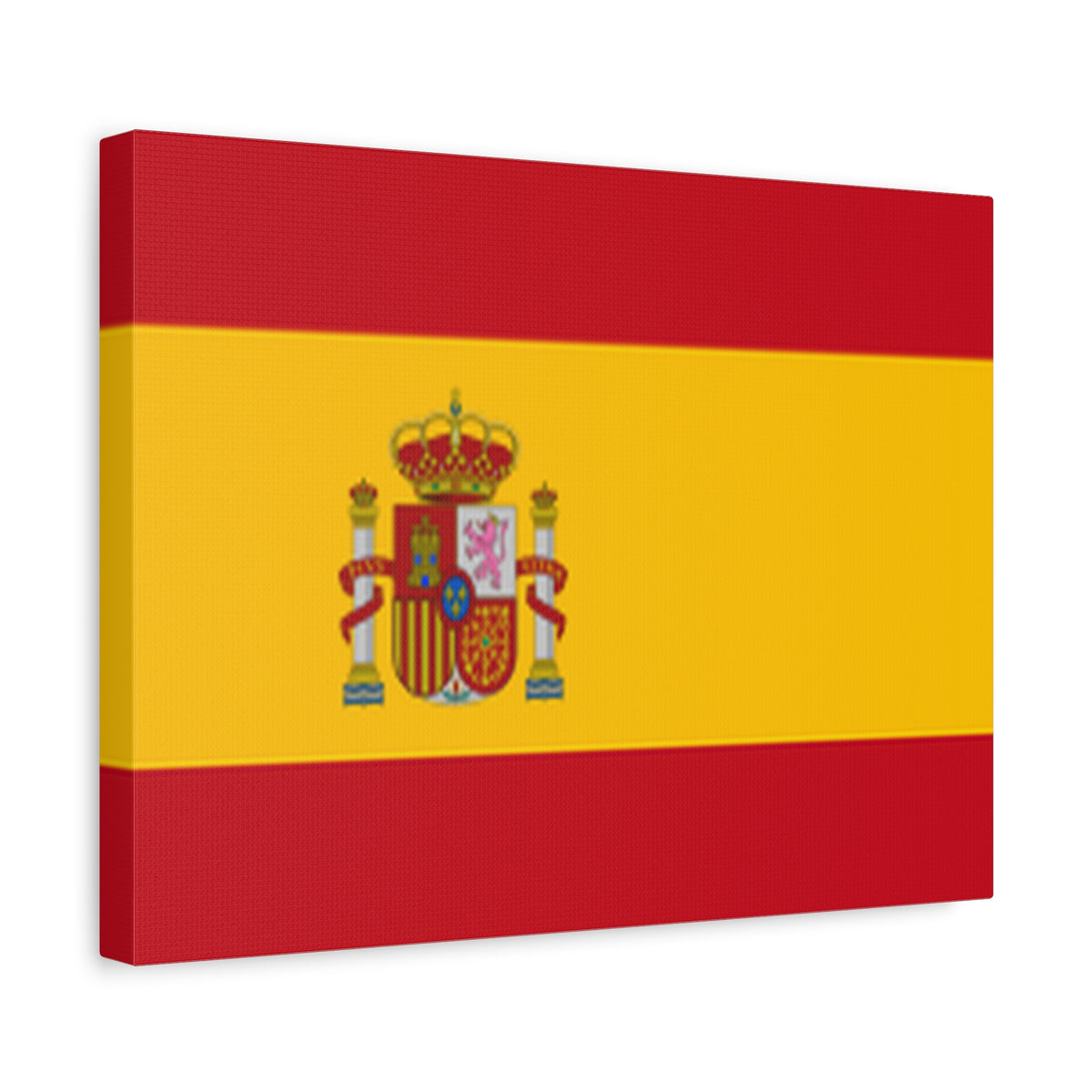 Spain Country Flag Canvas Vibrant Wall Art Unframed Home Decor-Express Your Love Gifts