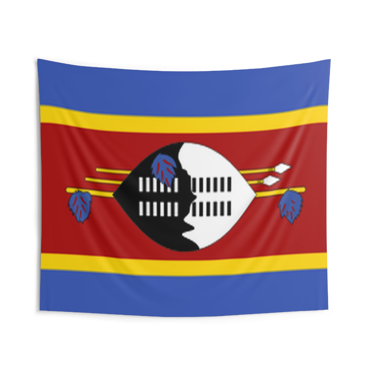 Eswatini Flag Country Wall Hanging Tapestry-Express Your Love Gifts