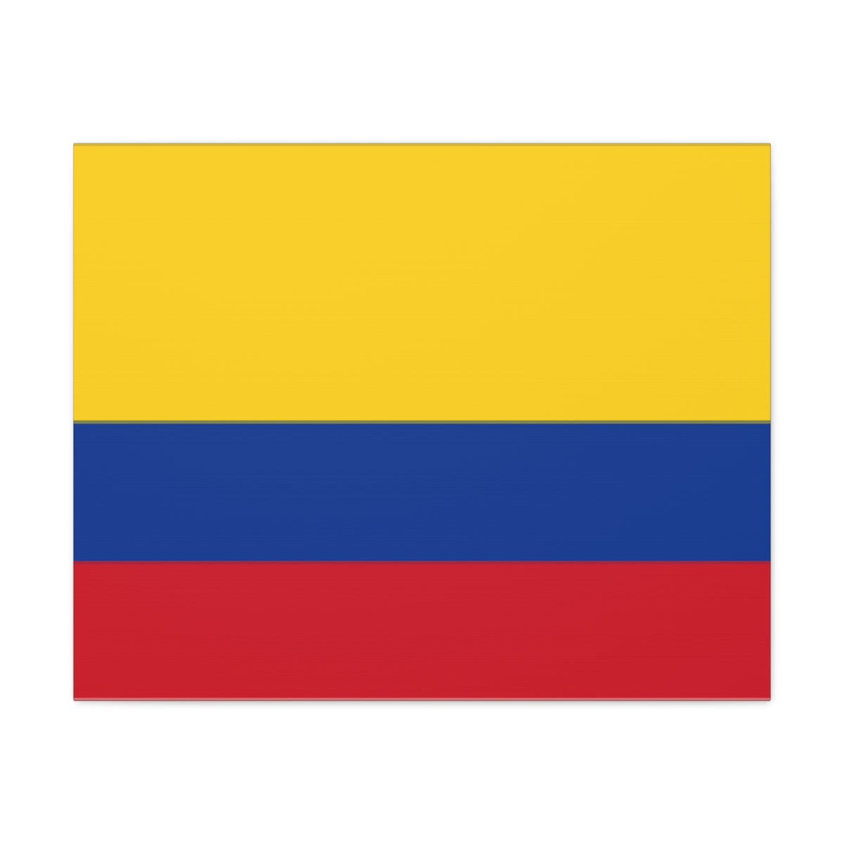 Colombia Country Flag Canvas Vibrant Wall Art Unframed Home Decor-Express Your Love Gifts