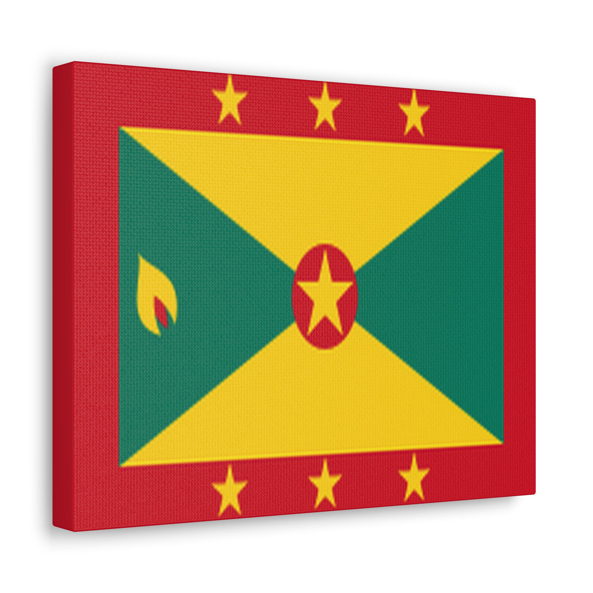 Grenada Country Flag Canvas Vibrant Wall Art Unframed Home Decor-Express Your Love Gifts
