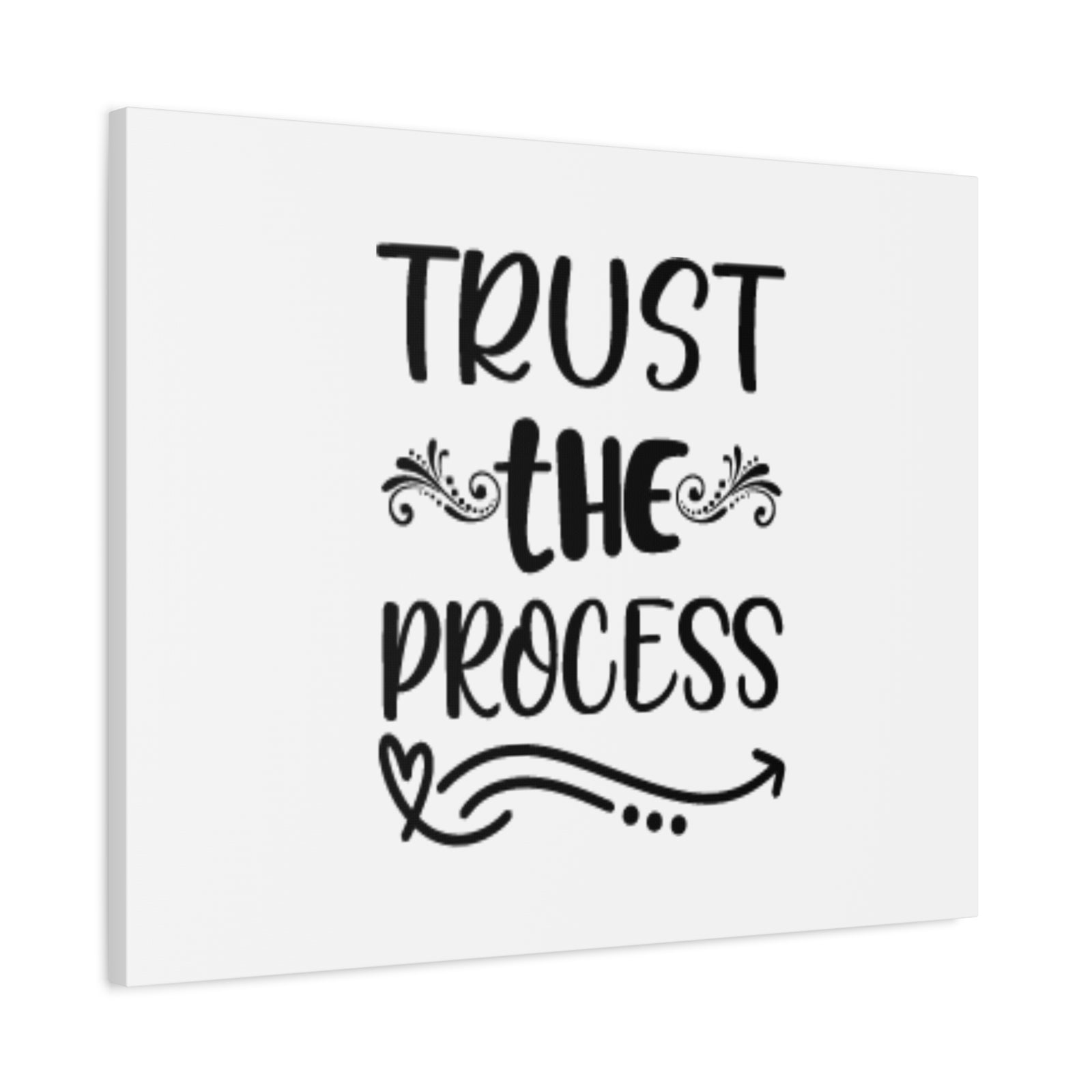 Scripture Canvas Trust The Process Psalm 9:10 Christian Wall Art Bible Verse Print Ready to Hang-Express Your Love Gifts