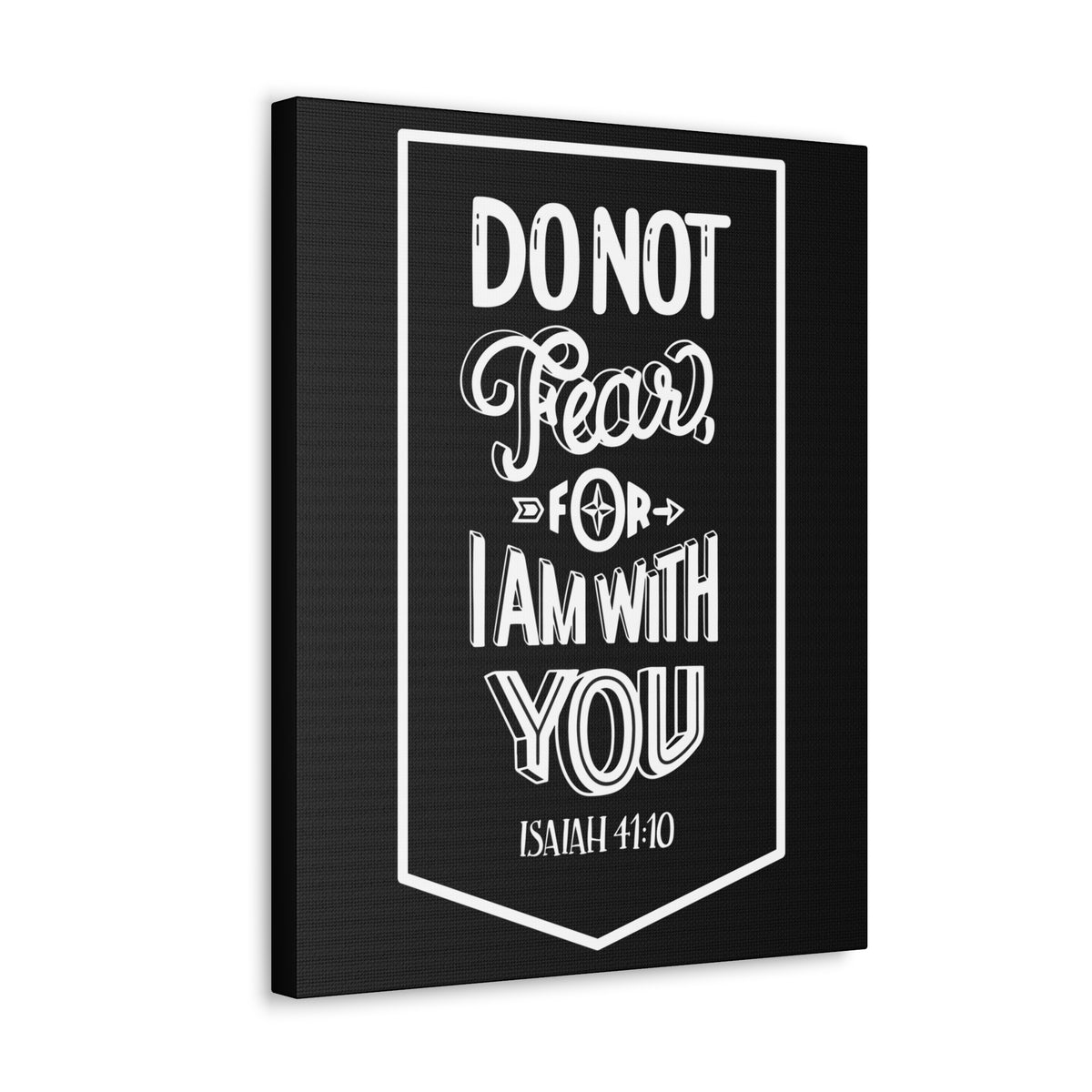 Scripture Walls Do Not Fear For Isaiah 41:10 Bible Verse Canvas Christian Wall Art Ready To Hang-Express Your Love Gifts