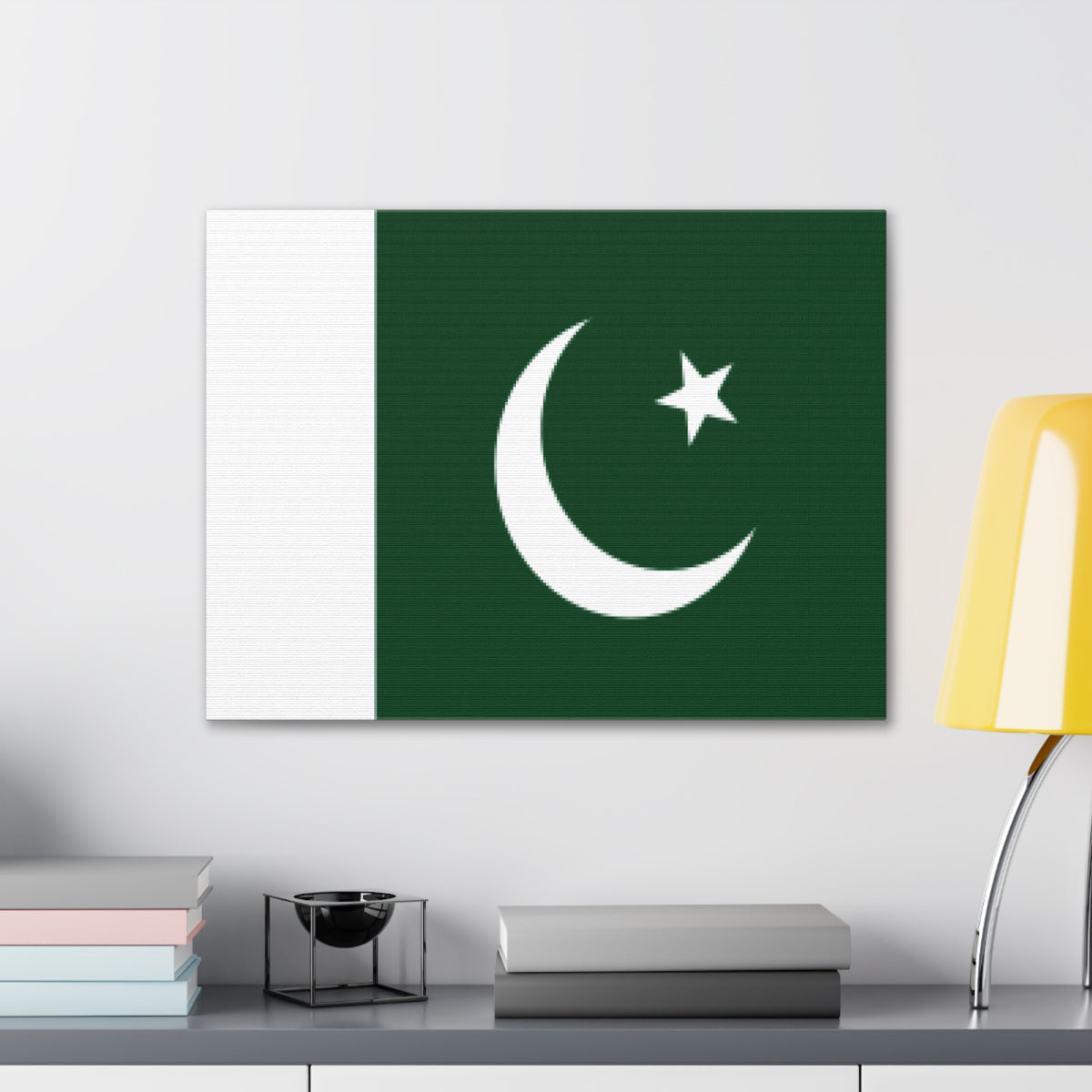 Pakistan Country Flag Canvas Vibrant Wall Art Unframed Home Decor-Express Your Love Gifts