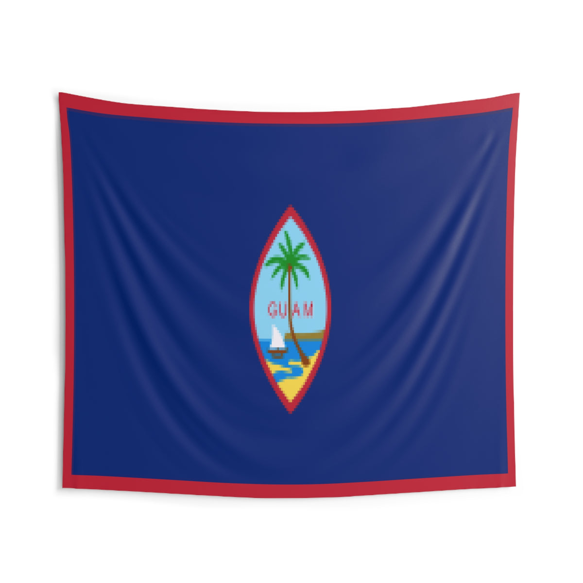 Guam Coutry Flag Wall Hanging Tapestry-Express Your Love Gifts