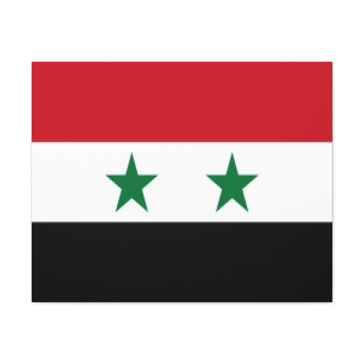 Syria Country Flag Canvas Vibrant Wall Art Unframed Home Decor-Express Your Love Gifts