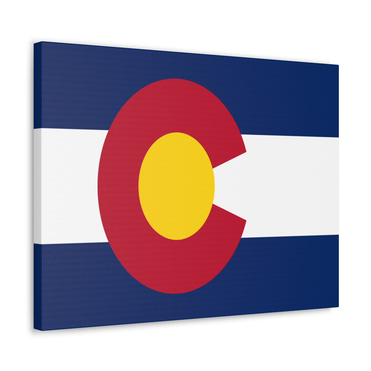 Colorado State Flag Canvas Vibrant Wall Art Unframed Home Decor-Express Your Love Gifts