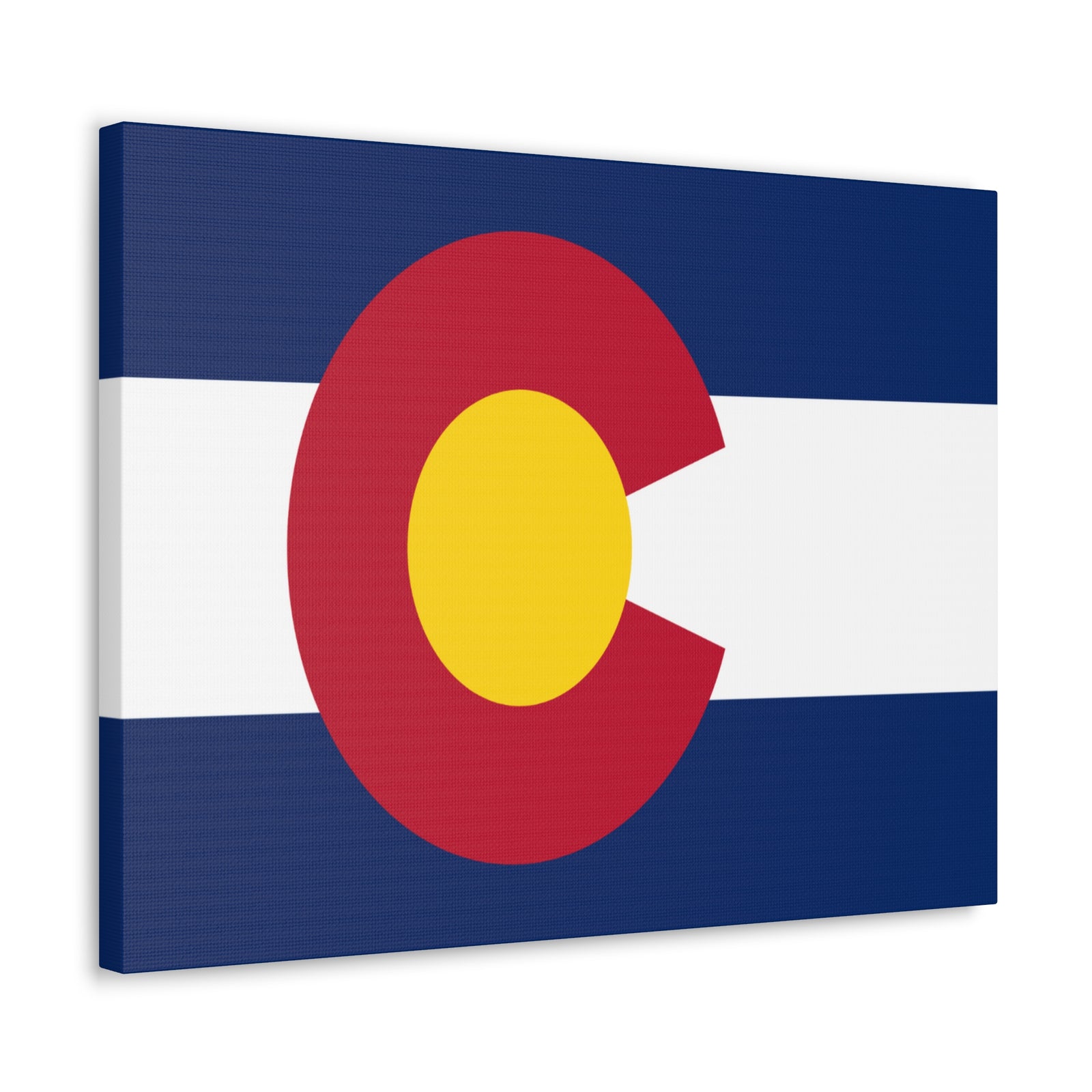 Colorado State Flag Canvas Vibrant Wall Art Unframed Home Decor-Express Your Love Gifts