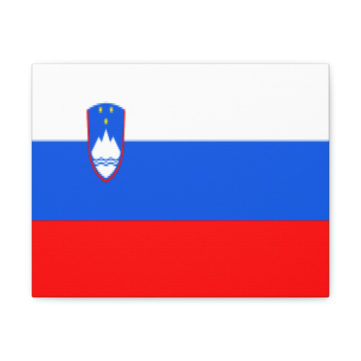 Slovenia Country Flag Canvas Vibrant Wall Art Unframed Home Decor-Express Your Love Gifts