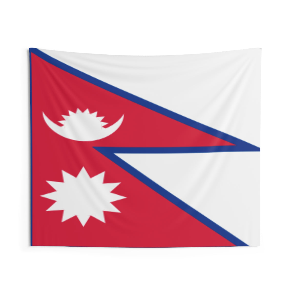 Nepal Country Flag Wall Hanging Tapestry-Express Your Love Gifts