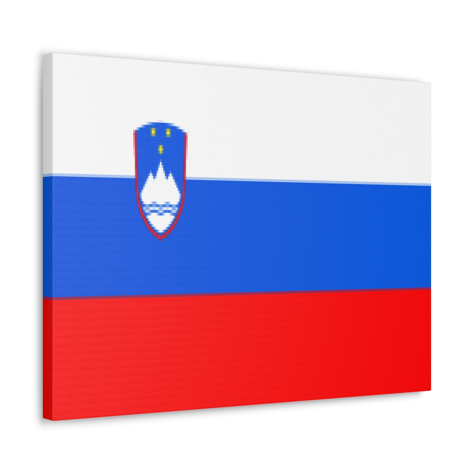 Slovenia Country Flag Canvas Vibrant Wall Art Unframed Home Decor-Express Your Love Gifts