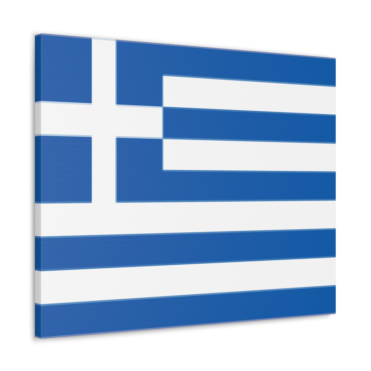 Greece Country Flag Canvas Vibrant Wall Art Unframed Home Decor-Express Your Love Gifts