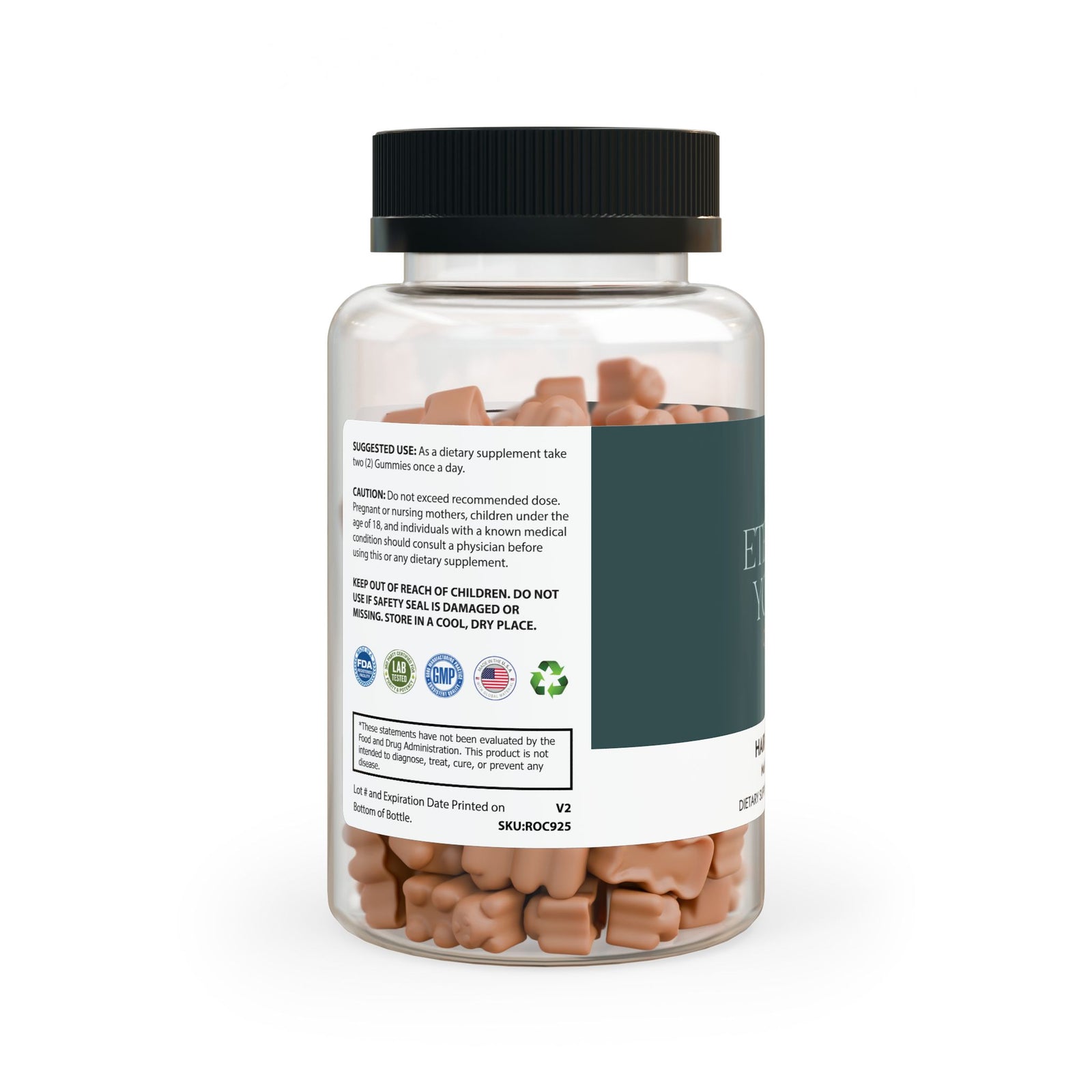 Eternal Youth Hair Vitamin Gummies – Healthy Hair Growth & Strength Multi-Fruit Flavor Non-GMO, Corn-Free (60 Gummies)-Express Your Love Gifts