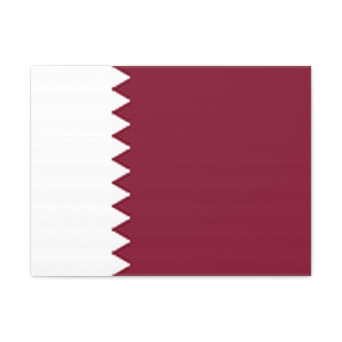 Qatar Country Flag Canvas Vibrant Wall Art Unframed Home Decor-Express Your Love Gifts