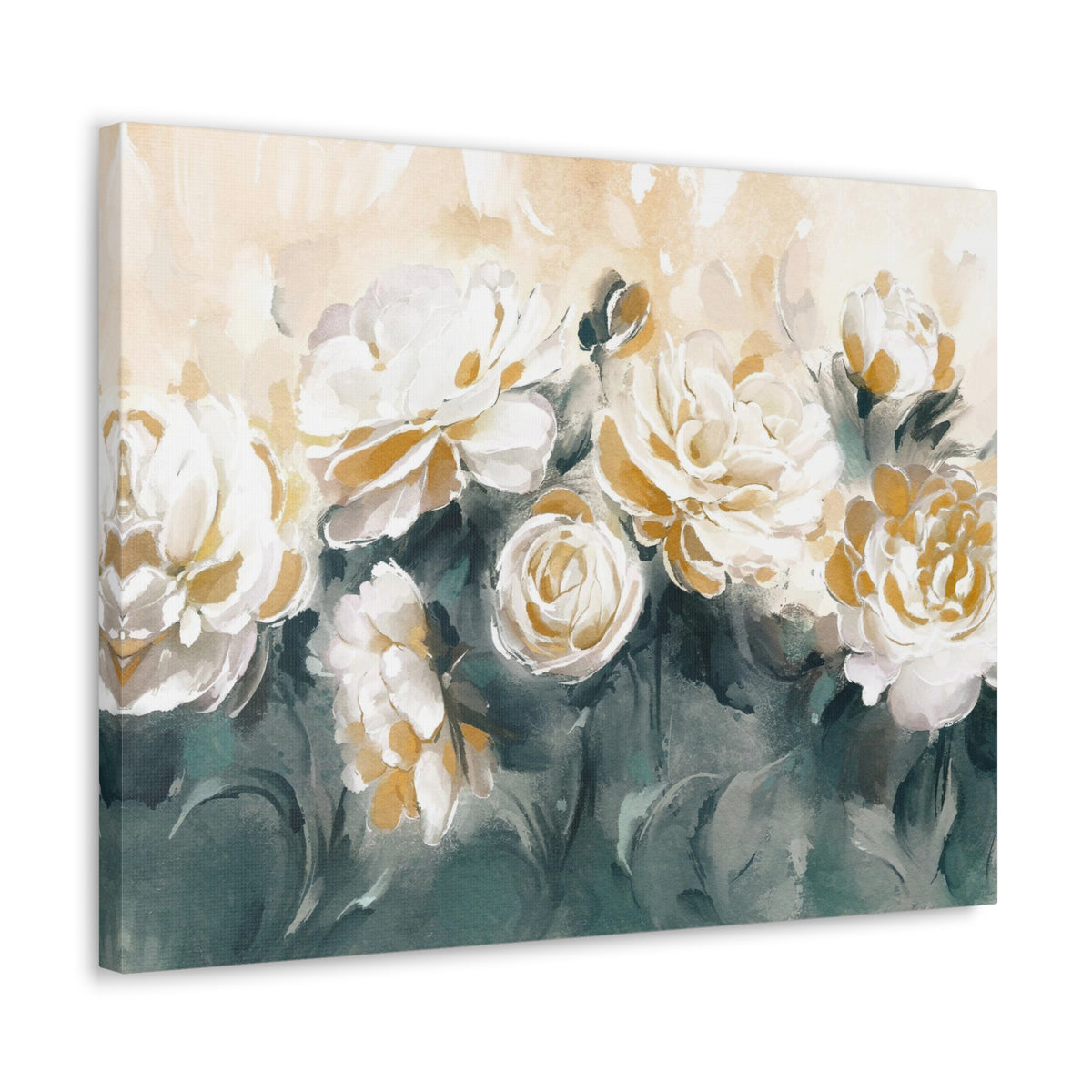Painting With Flower Rose And Peonies Flower Canvas Wall Art for Home Decor Ready-to-Hang-Express Your Love Gifts