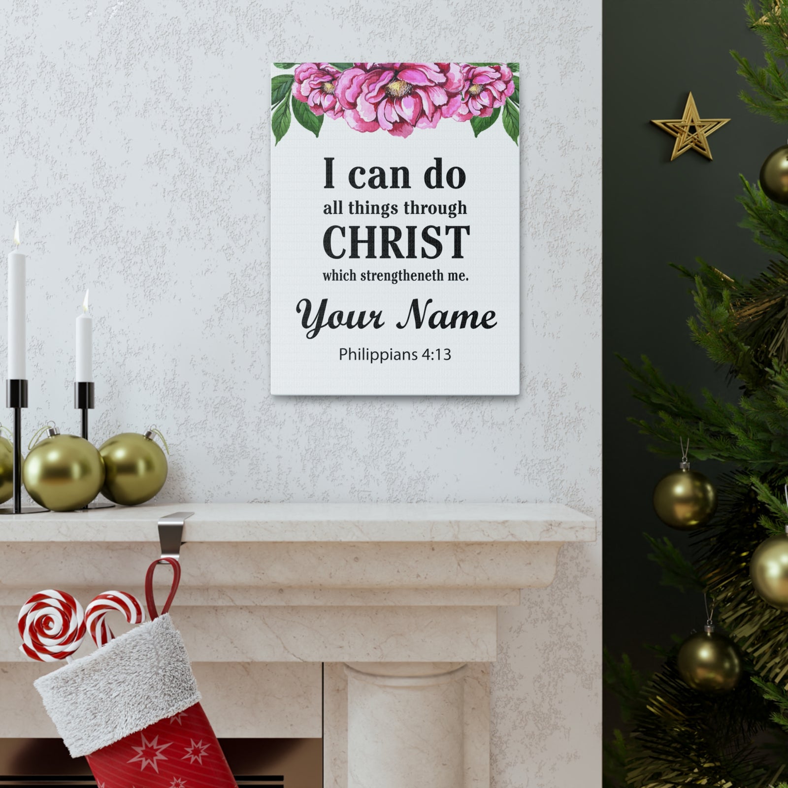 Personalized Philippians 4:13-Express Your Love Gifts