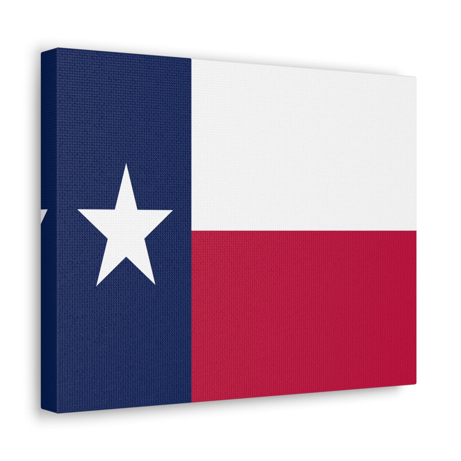 Texas Stage Flag Canvas Vibrant Wall Art Unframed Home Decor-Express Your Love Gifts