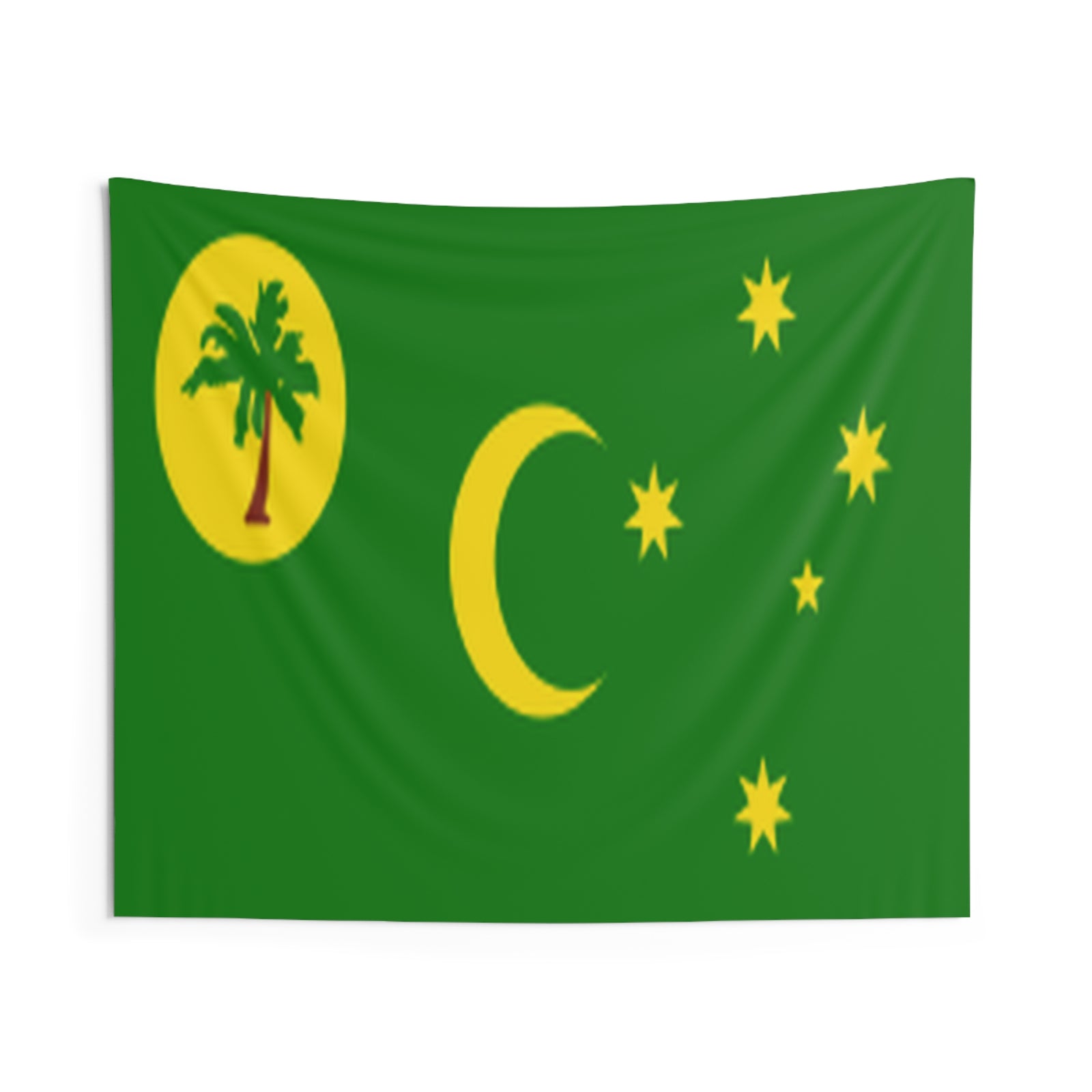 Cocos Island Country Flag Wall Hanging Tapestry-Express Your Love Gifts