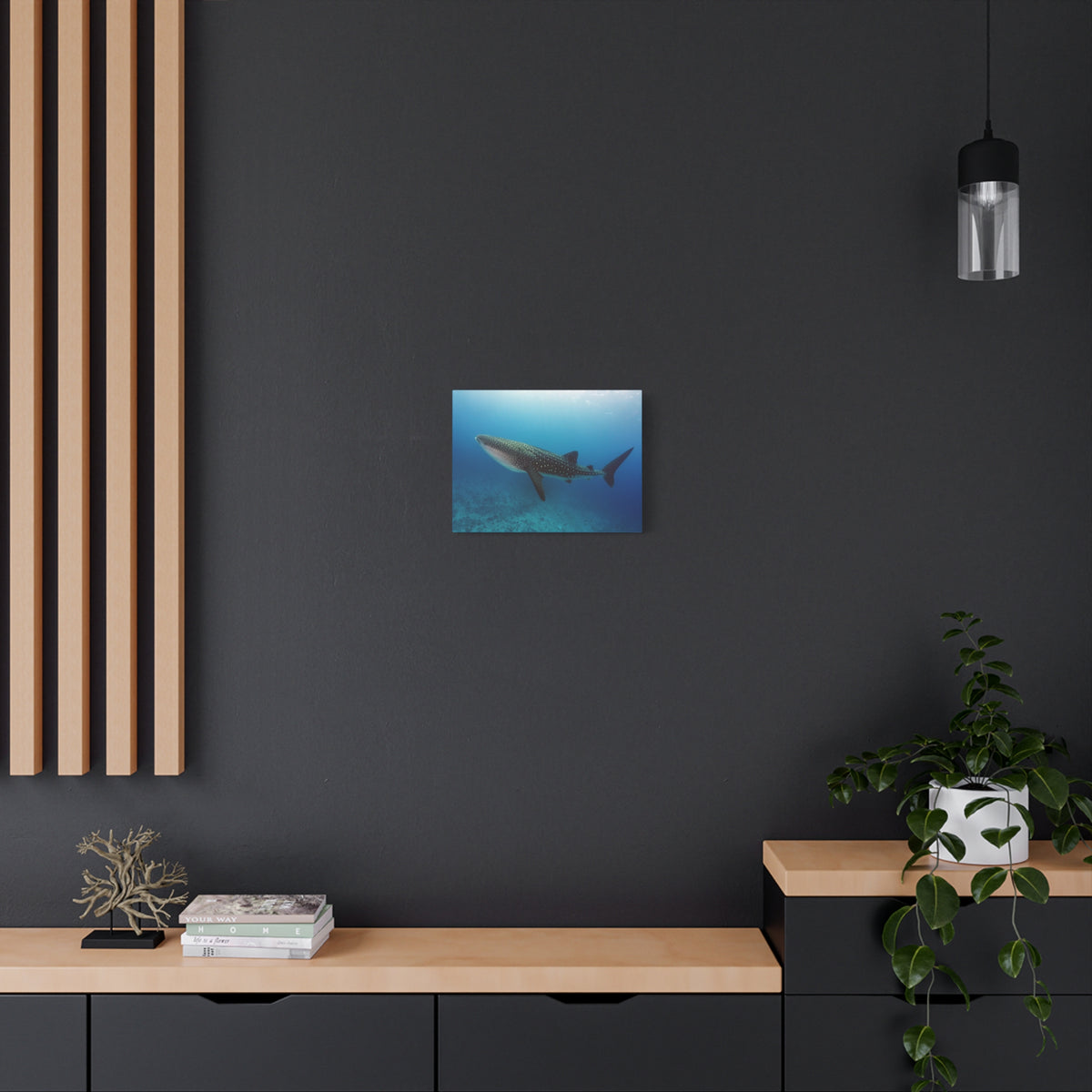Majestic Whale Shark Art Majestic Whale Shark Print Animal Wall Art Wildlife Canvas Prints Wall Art Ready to Hang-Express Your Love Gifts