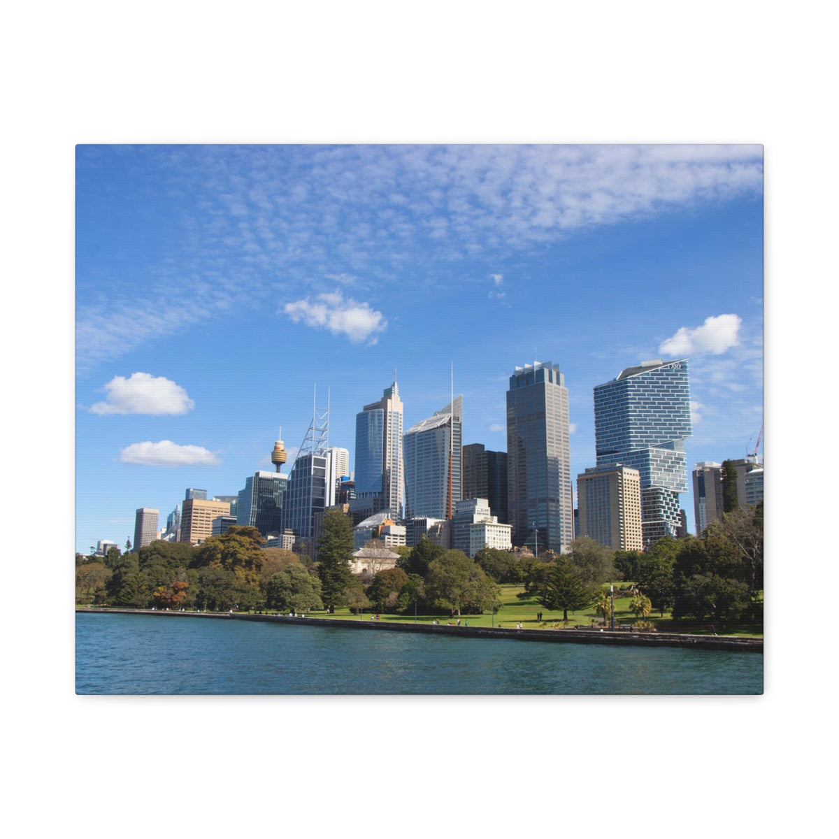 Sydney Daytime Skyline Canvas Artwork High-Quality Breathtaking Stunning Cityscape for Home Decor Ready to Hang-Express Your Love Gifts