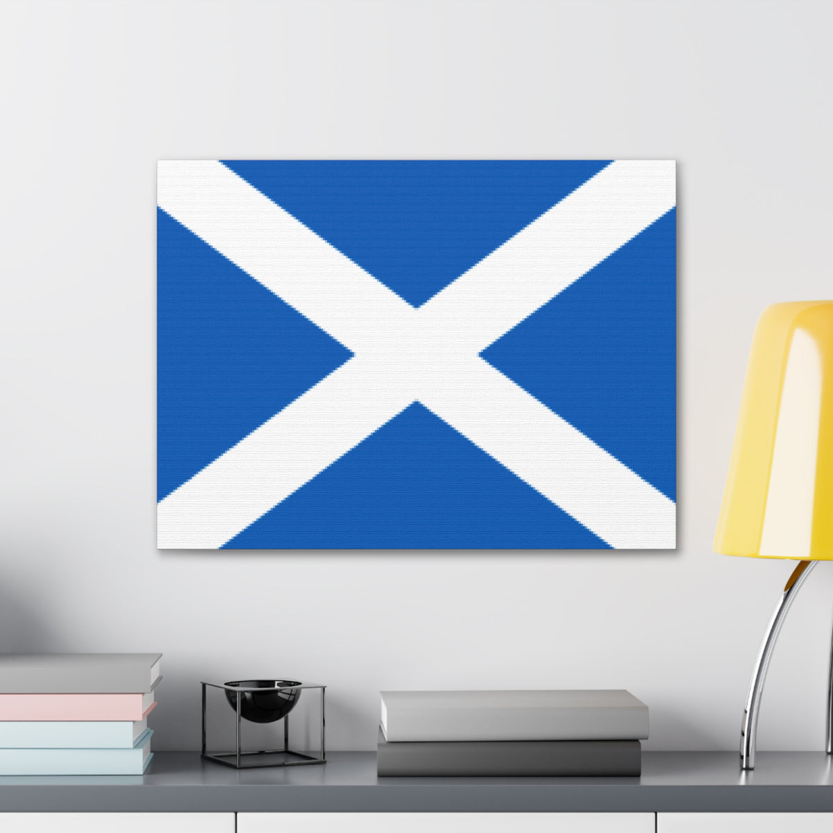 Scotland Country Flag Canvas Vibrant Wall Art Unframed Home Decor-Express Your Love Gifts