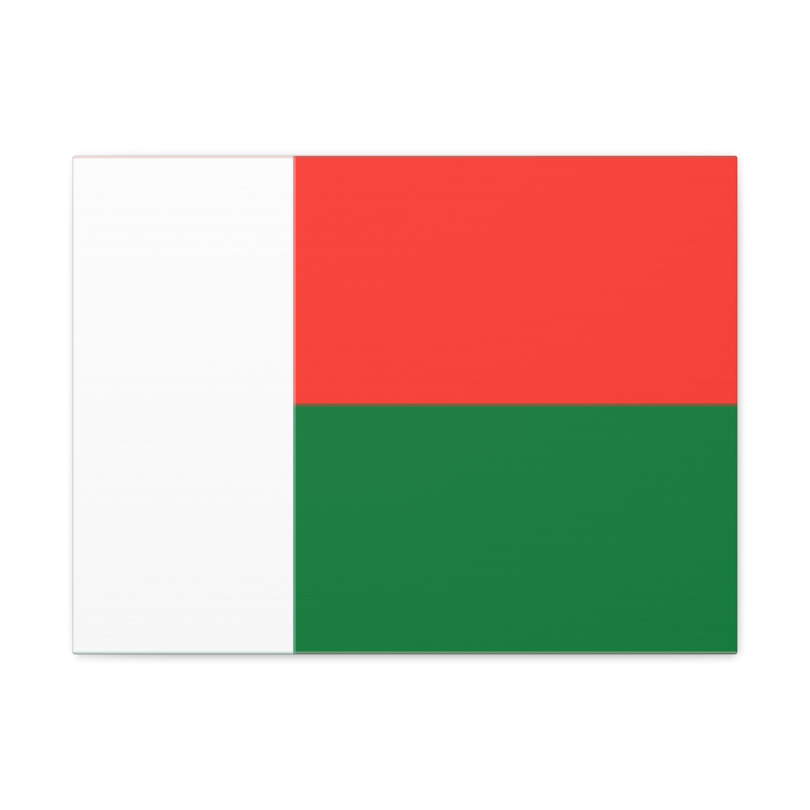 Madagascar Country Flag Canvas Vibrant Wall Art Unframed Home Decor-Express Your Love Gifts