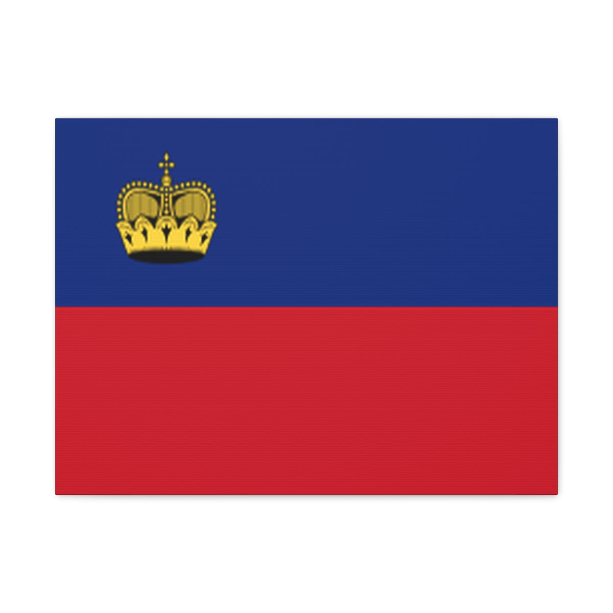 Liechtenstein Country Flag Canvas Vibrant Wall Art Unframed Home Decor-Express Your Love Gifts