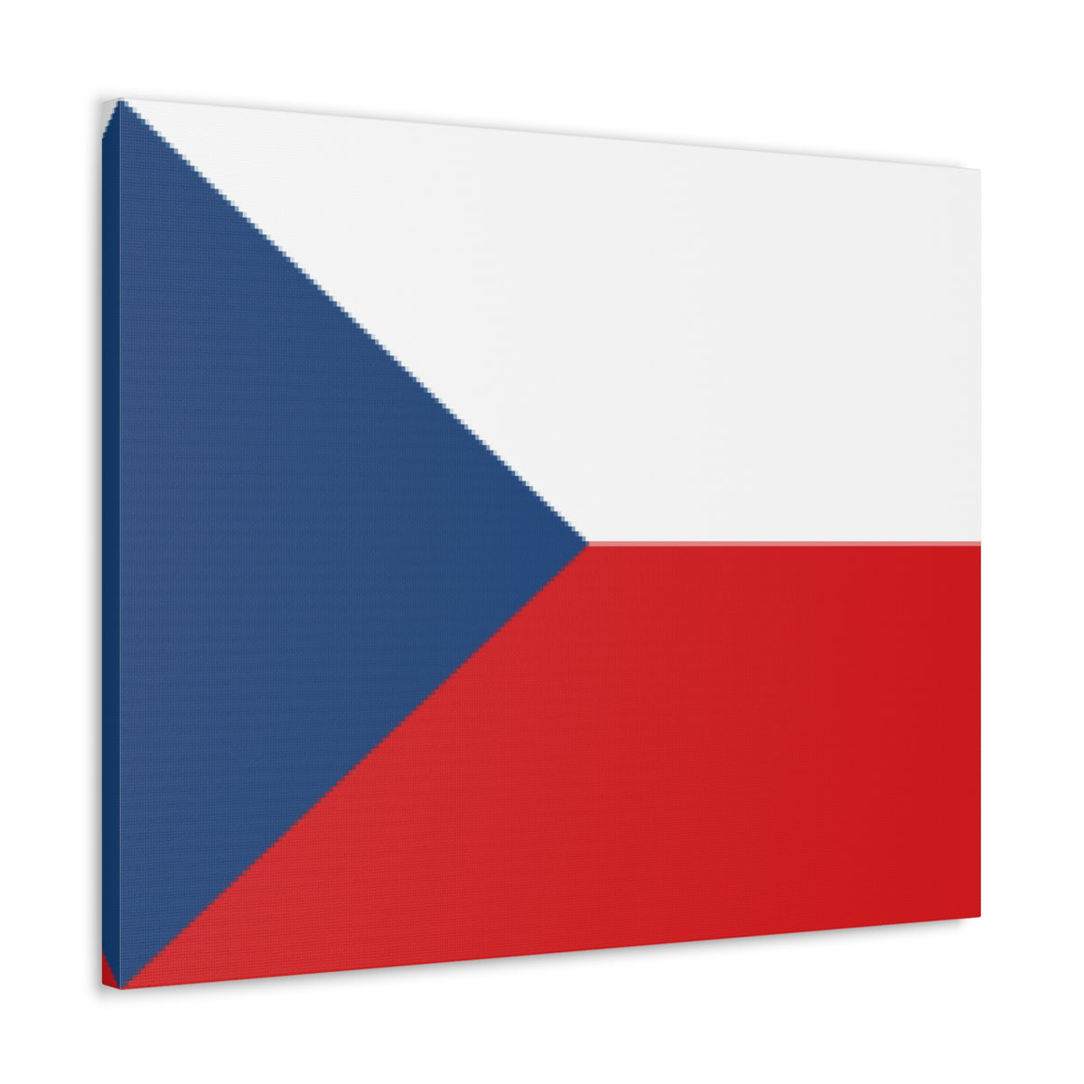 Czechia Country Flag Canvas Vibrant Wall Art Unframed Home Decor-Express Your Love Gifts