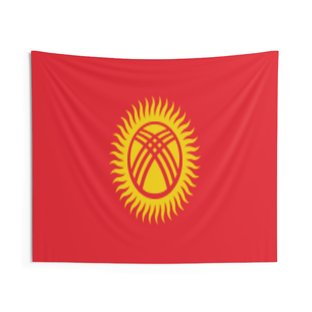 Kyrgyzstan Country Flag Wall Hanging Tapestry-Express Your Love Gifts