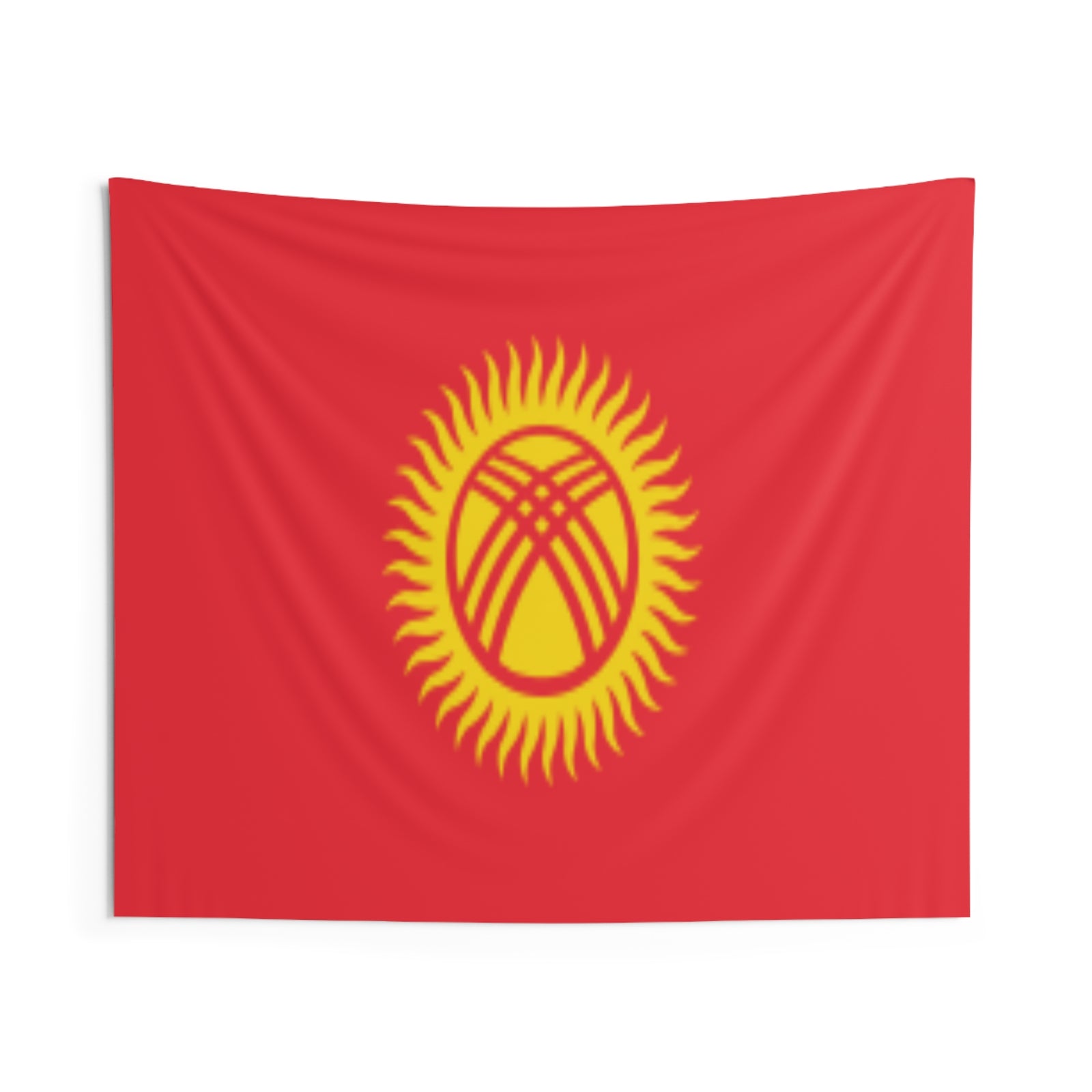 Kyrgyzstan Country Flag Wall Hanging Tapestry-Express Your Love Gifts