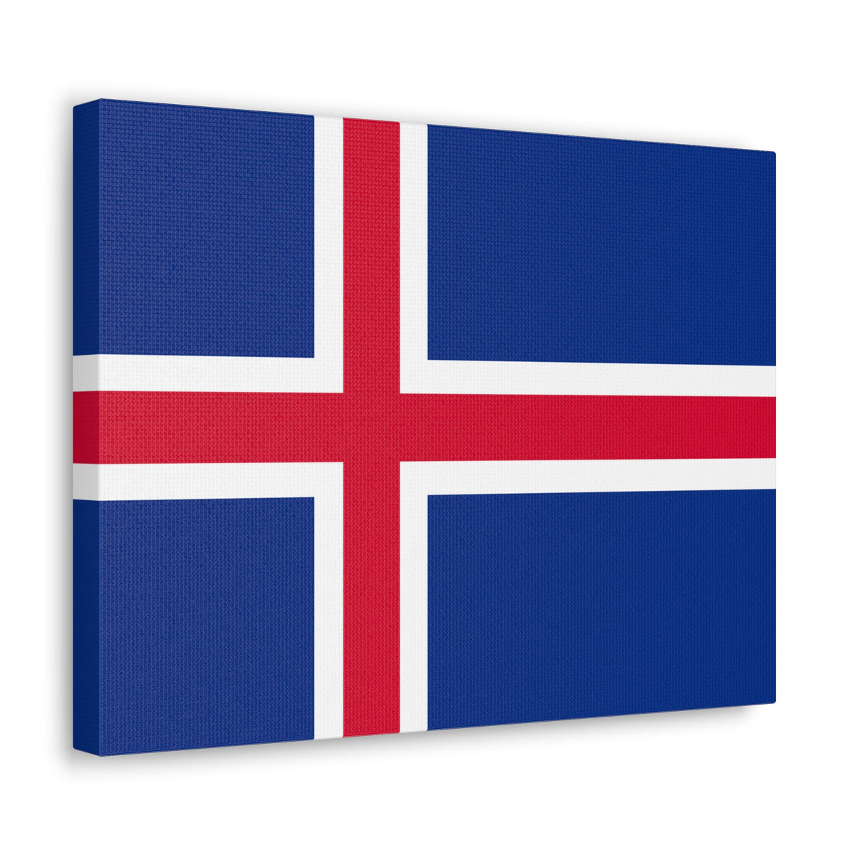 Iceland Country Flag Canvas Vibrant Wall Art Unframed Home Decor-Express Your Love Gifts