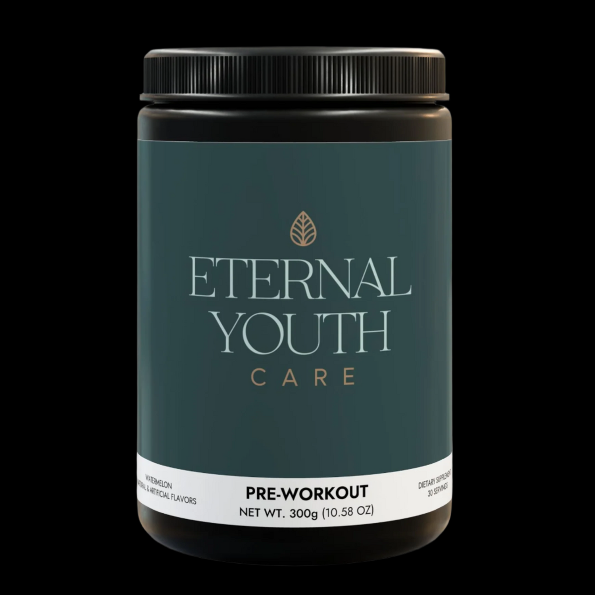 Eternal Youth Care Pre-Workout – Watermelon Flavor Energy & Performance Boost Corn-Free, Lactose-Free (300g)-Express Your Love Gifts