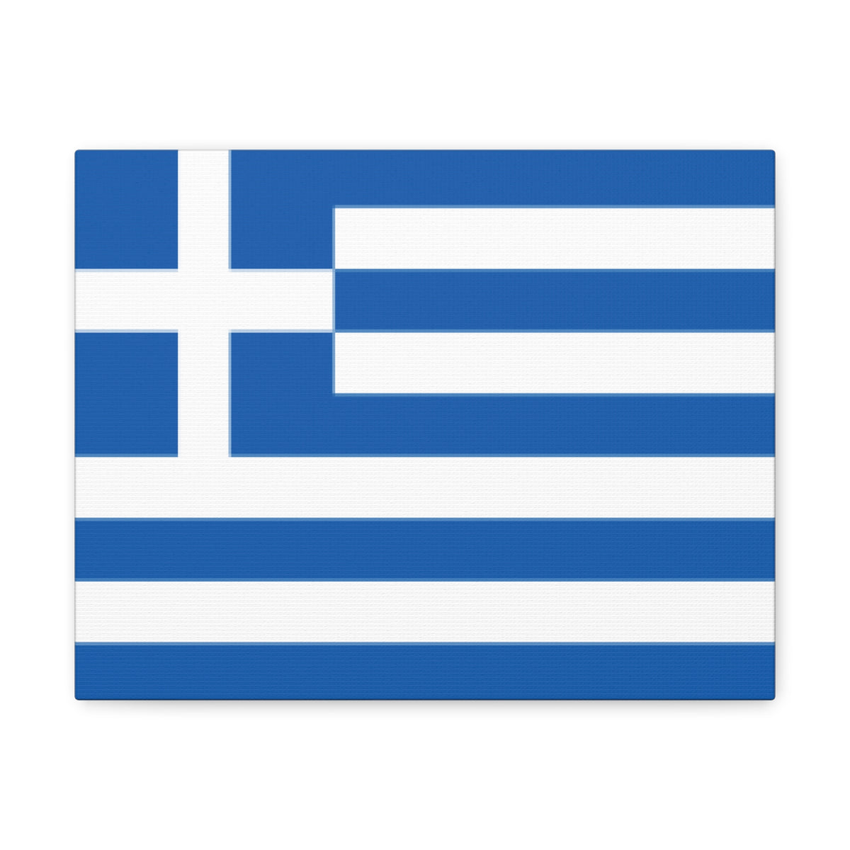 Greece Country Flag Canvas Vibrant Wall Art Unframed Home Decor-Express Your Love Gifts