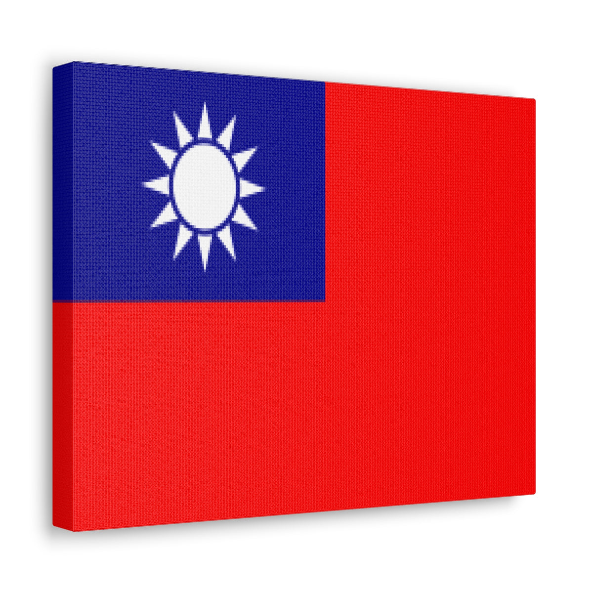 Taiwan Country Flag Canvas Vibrant Wall Art Unframed Home Decor-Express Your Love Gifts
