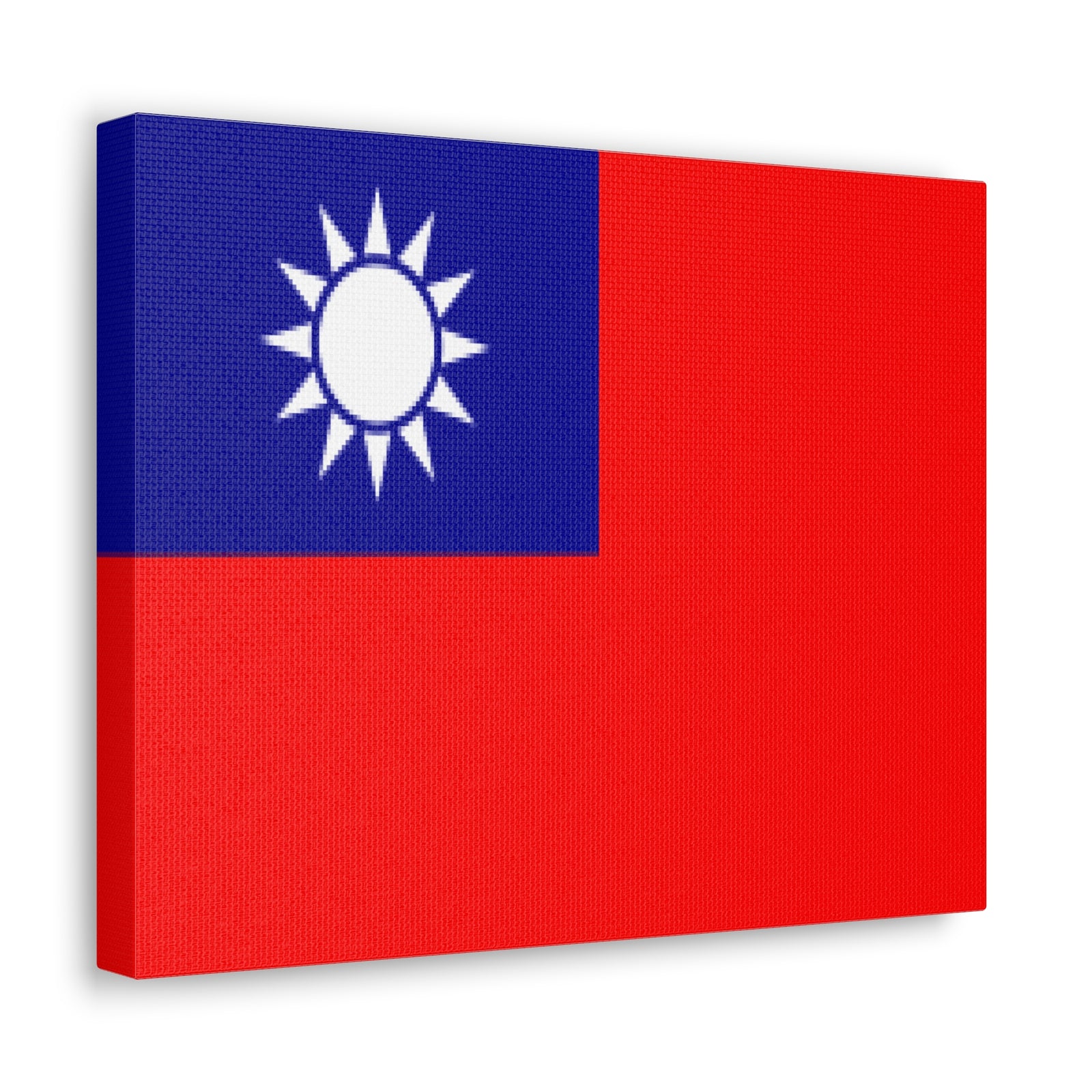 Taiwan Country Flag Canvas Vibrant Wall Art Unframed Home Decor-Express Your Love Gifts