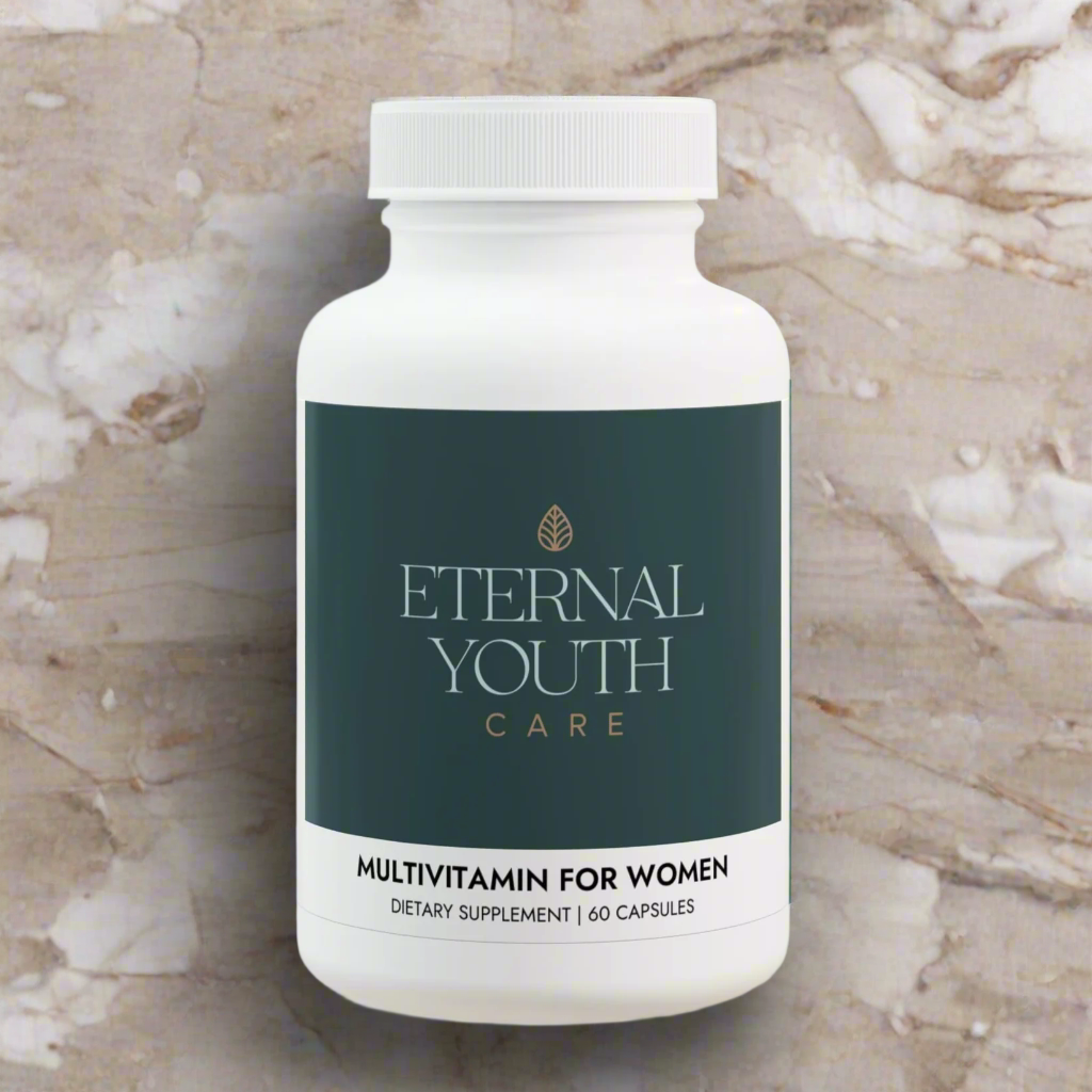 Eternal Youth Multivitamin for Women – Energy, Hair & Antioxidant Support Lactose-Free 60 Capsules-Express Your Love Gifts