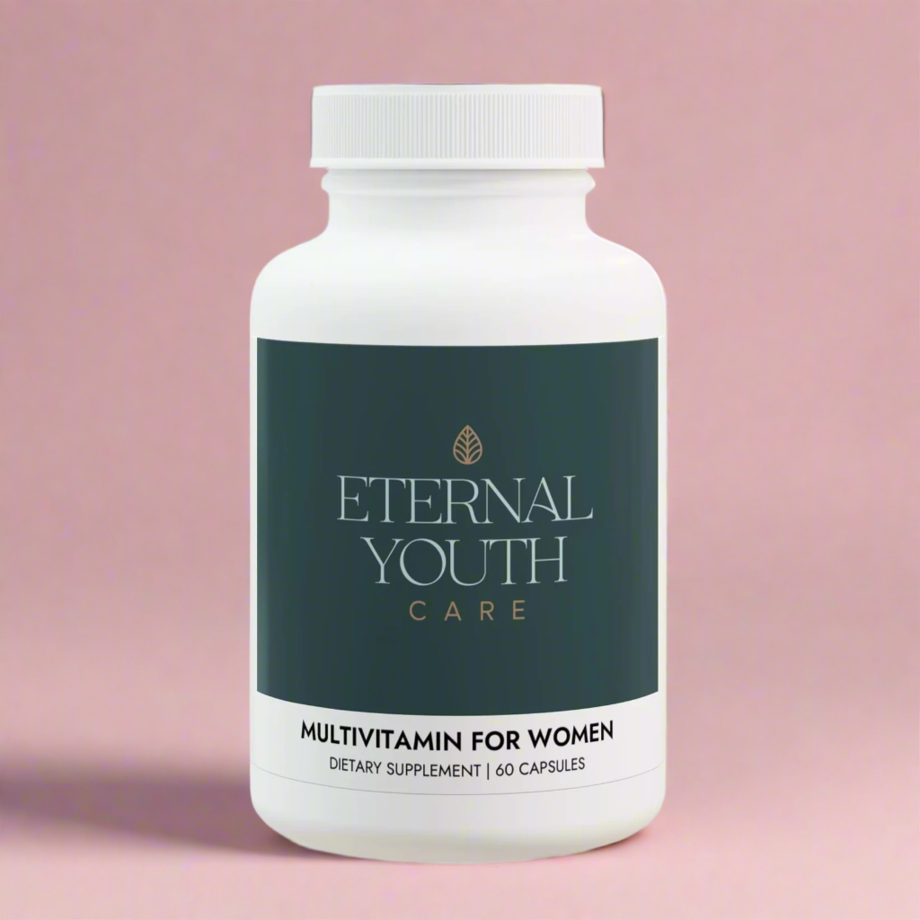 Eternal Youth Multivitamin for Women – Energy, Hair & Antioxidant Support Lactose-Free 60 Capsules-Express Your Love Gifts