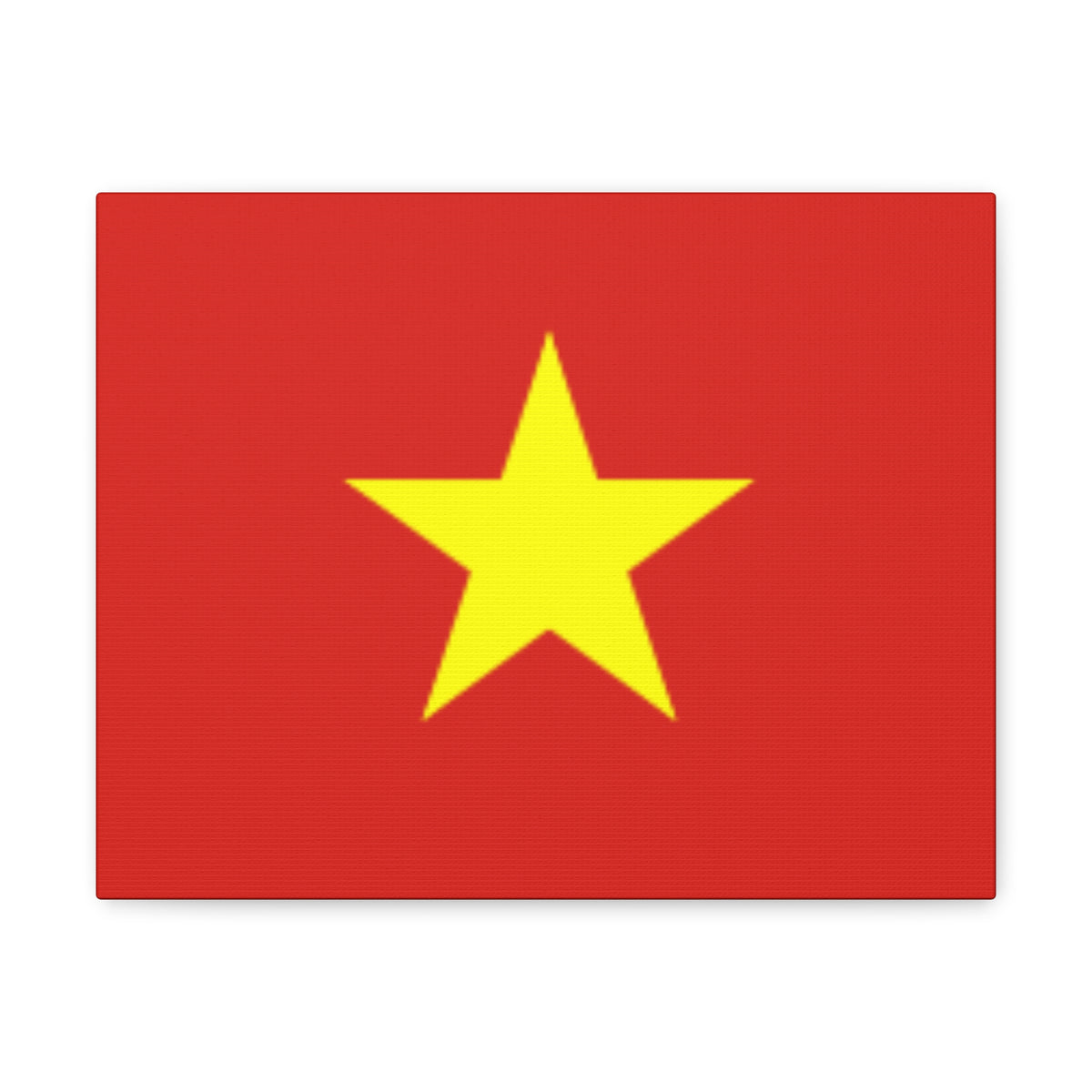Vietnam Country Flag Canvas Vibrant Wall Art Unframed Home Decor-Express Your Love Gifts