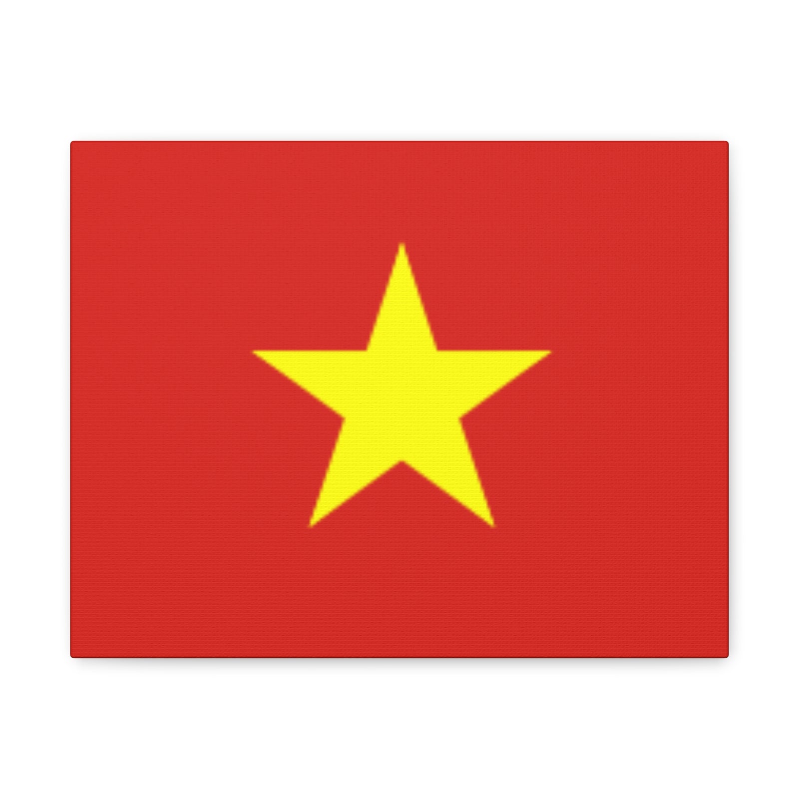 Vietnam Country Flag Canvas Vibrant Wall Art Unframed Home Decor-Express Your Love Gifts