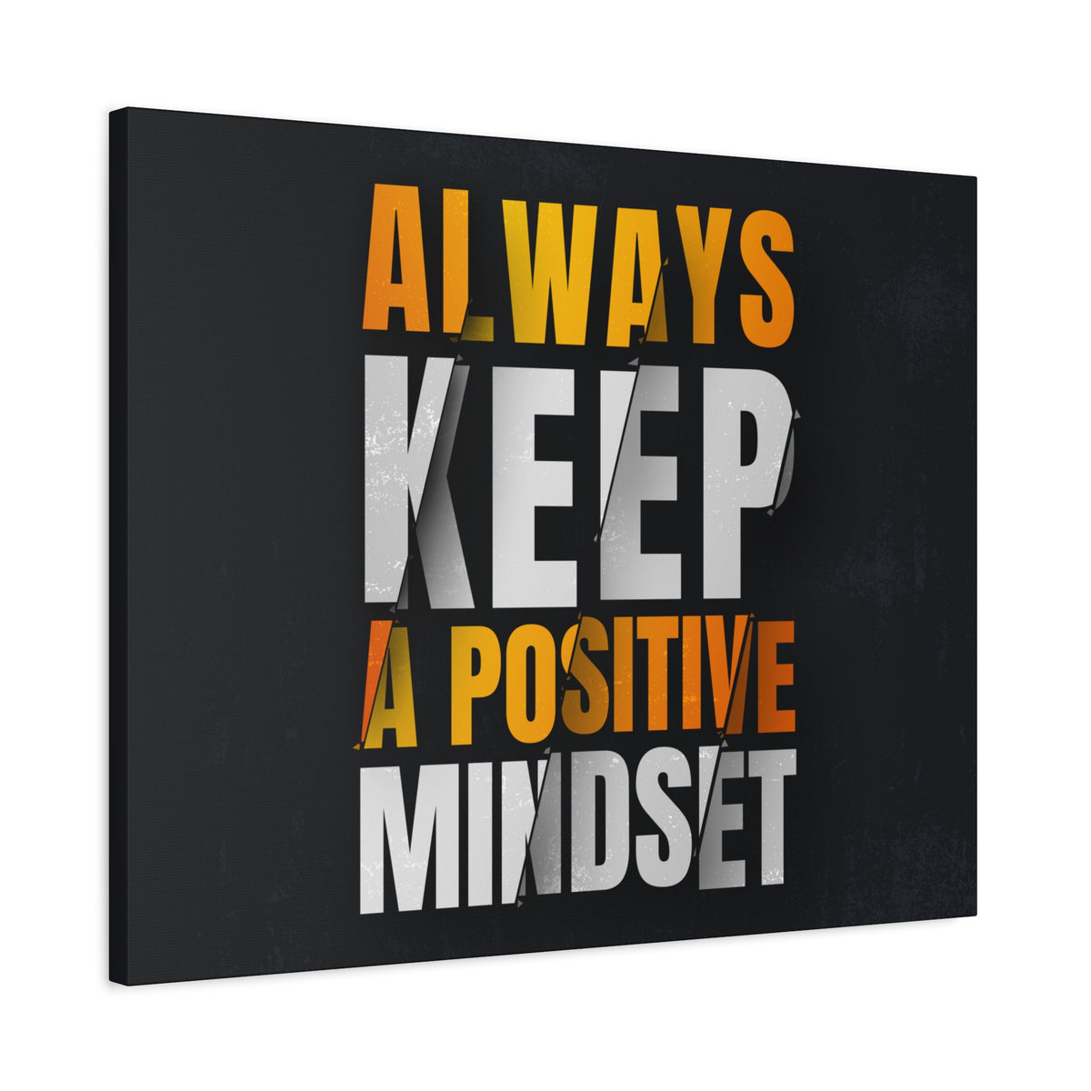 Inspirational Quote Canvas Positive Mindset Wall Art Motivational Motto Inspiring Prints Artwork Decor Ready to Hang-Express Your Love Gifts